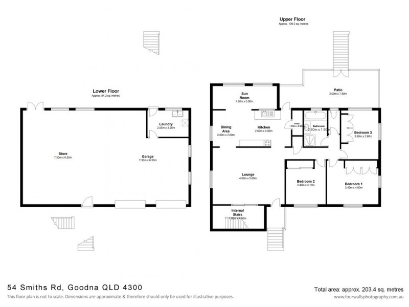 54 Smiths Road, Goodna QLD 4300 Floorplan