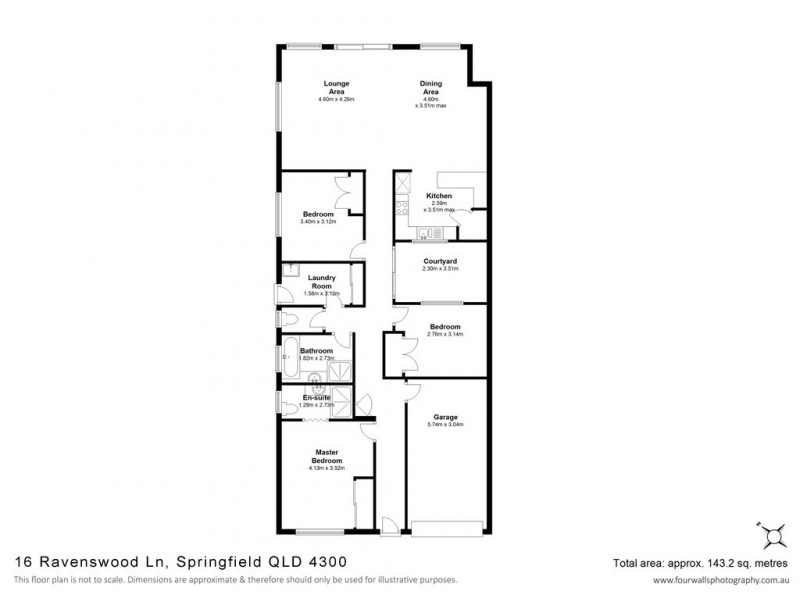 16 Ravenswood Lane, Springfield QLD 4300 Floorplan