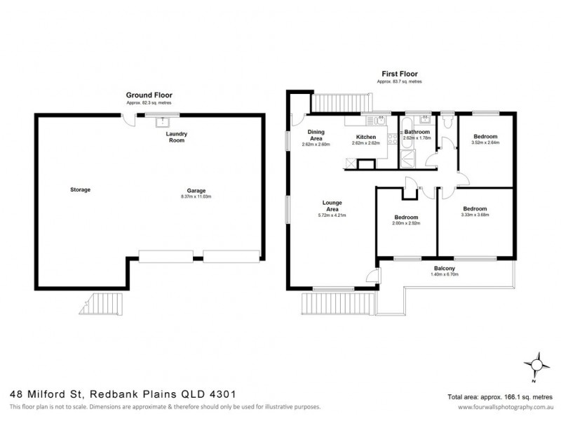 48 Milford Street, Redbank Plains QLD 4301 Floorplan