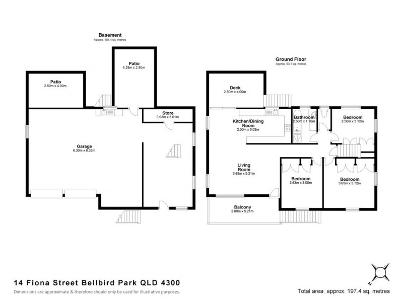 14 Fiona Street, Bellbird Park QLD 4300 Floorplan
