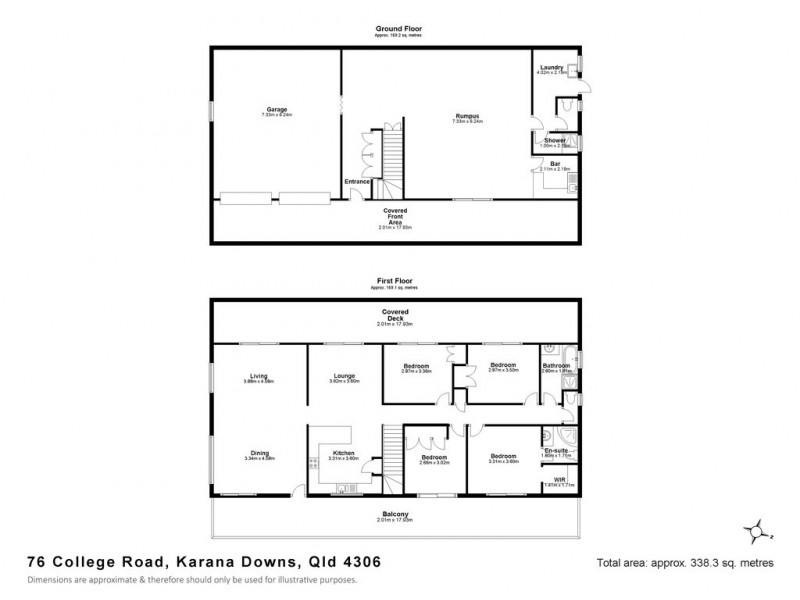 76 College Road, Karana Downs QLD 4306 Floorplan
