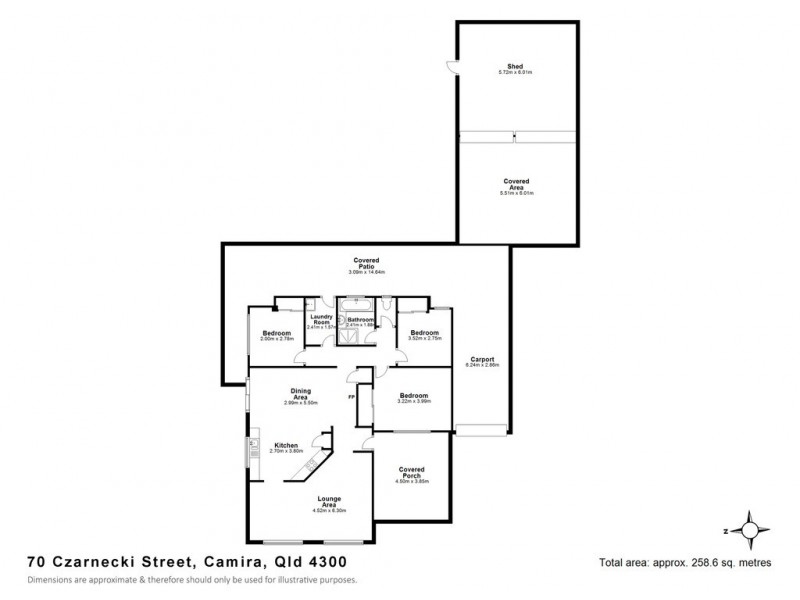 70 Czarnecki Street, Camira QLD 4300 Floorplan
