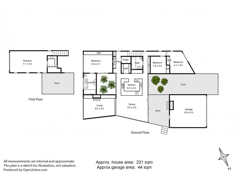 57 Cliff View Drive, Allens Rivulet TAS 7150 Floorplan