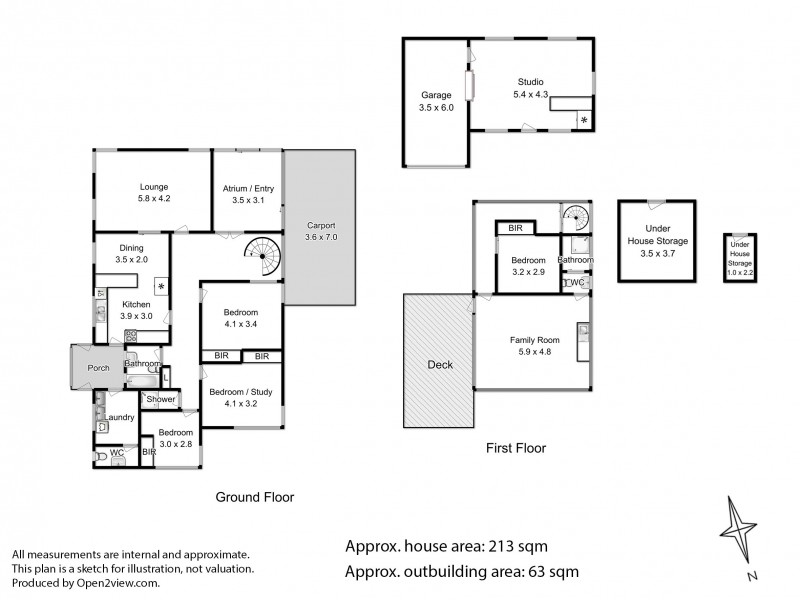 2 Winmarleigh Avenue, Taroona TAS 7053 Floorplan