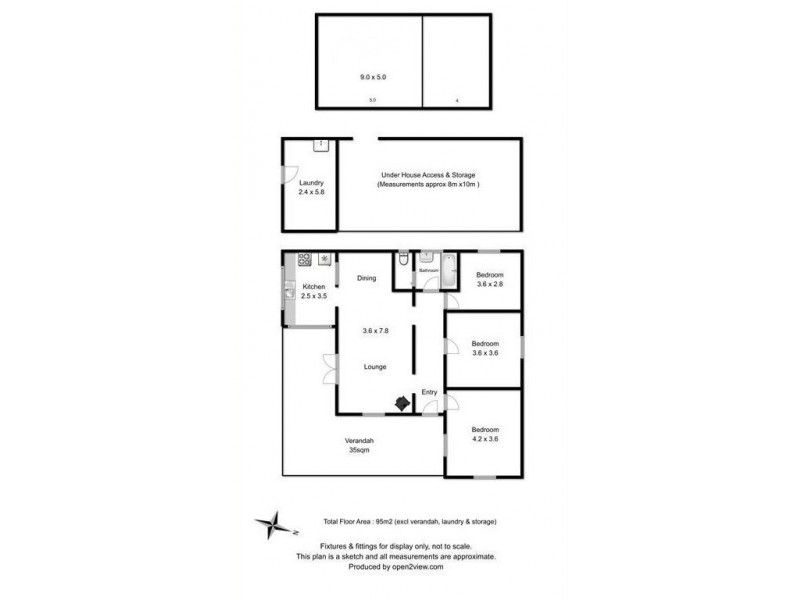 235 Cripps Road, Woodbridge TAS 7162 Floorplan