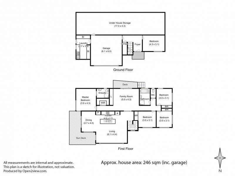15 Thornton Close, Blackmans Bay TAS 7052 Floorplan