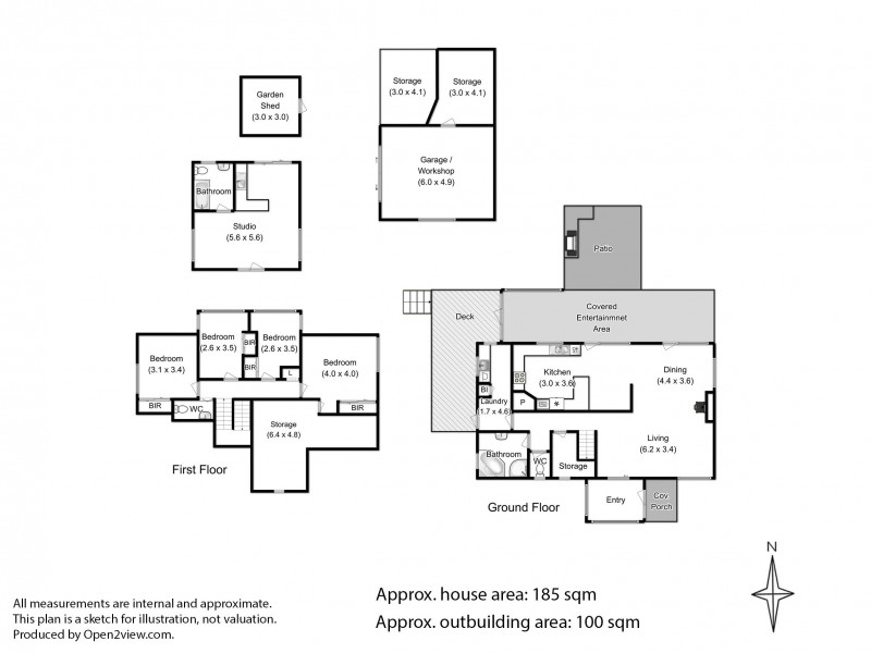 520 Leslie Road, Leslie Vale TAS 7054 Floorplan