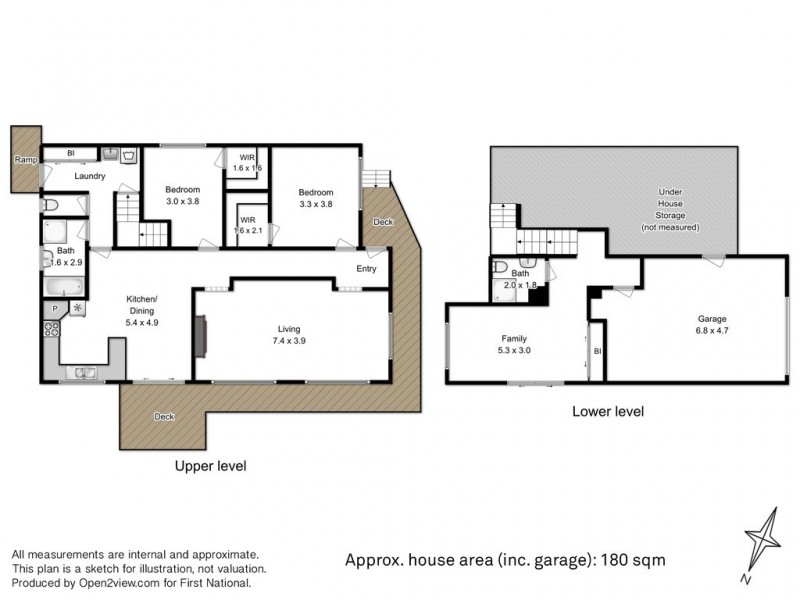 1 Seacrest Avenue, Blackmans Bay TAS 7052 Floorplan