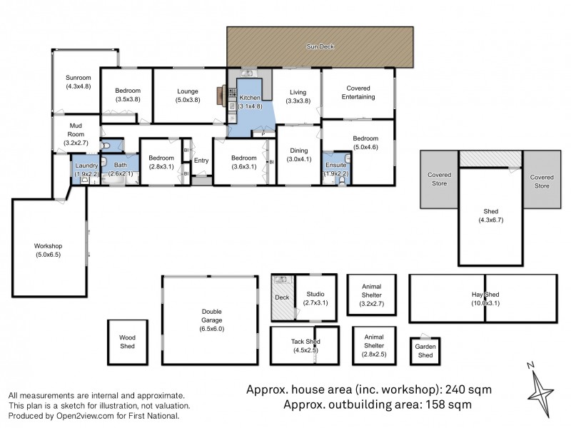 20 Bullock Drive, Leslie Vale TAS 7054 Floorplan