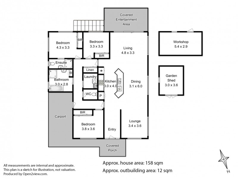 27 Hillside Drive, Blackmans Bay TAS 7052 Floorplan