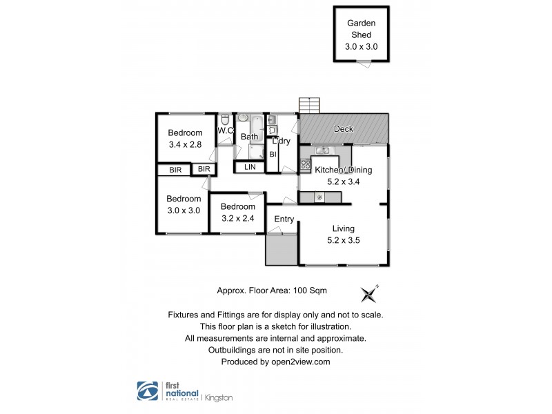 57 Whitewater Crescent, Kingston TAS 7050 Floorplan