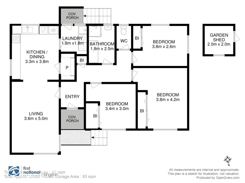 28 Waratah Street, Kingston TAS 7050 Floorplan