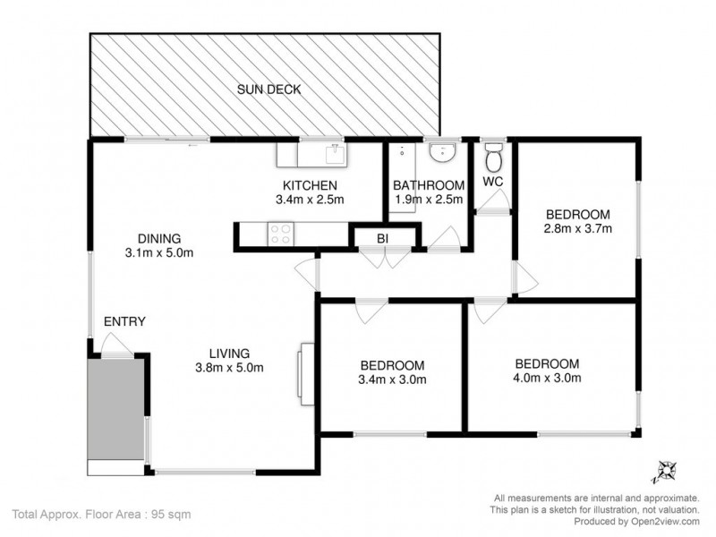 13 Tooma Avenue, Berriedale TAS 7011 Floorplan