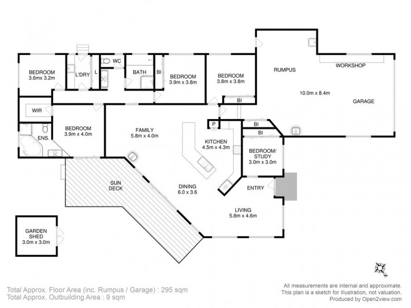 3 Jayda Place, Kingston TAS 7050 Floorplan