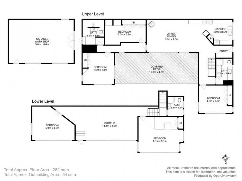 79 Parkdale Drive, Leslie Vale TAS 7054 Floorplan