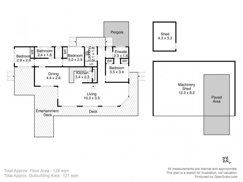 155 Wiggins Road, Longley TAS 7150 Floorplan