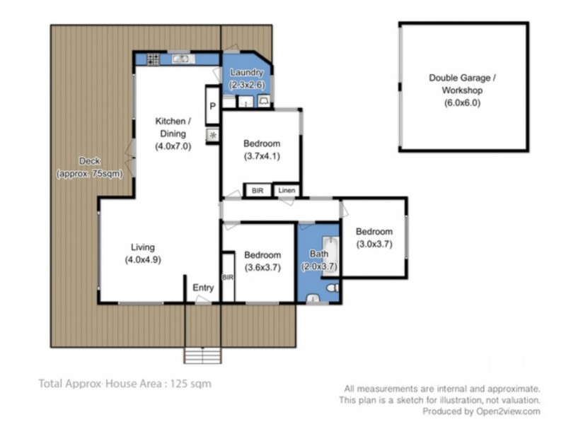 46 Charles Street, Orford TAS 7190 Floorplan