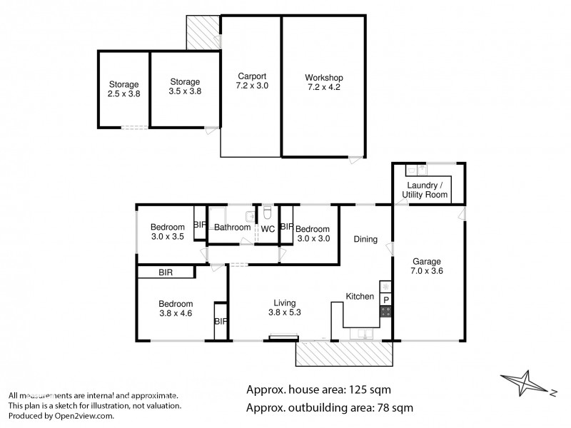 9 Fourfoot Road, Geeveston TAS 7116 Floorplan