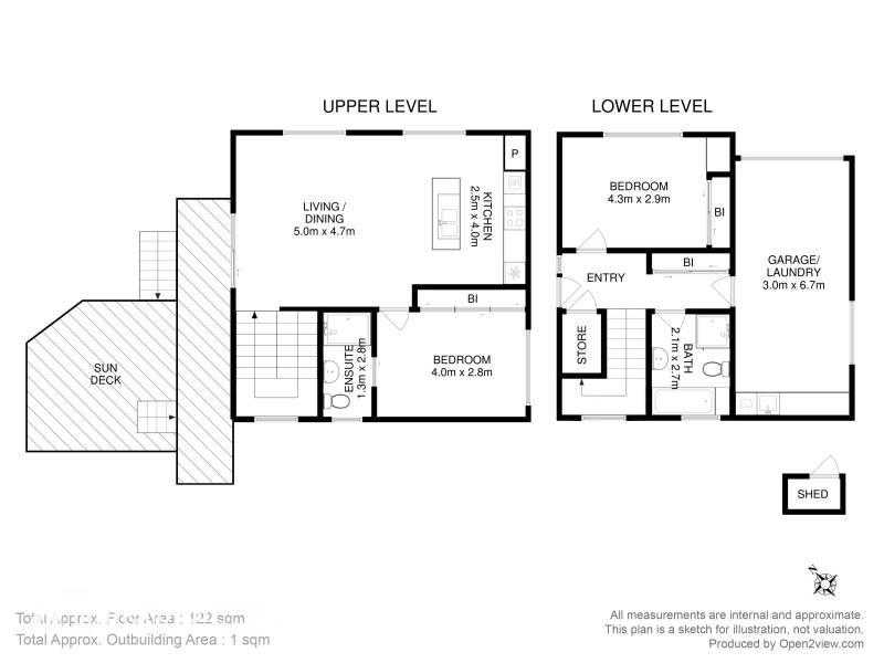 1/69 Auburn Road, Kingston Beach TAS 7050 Floorplan