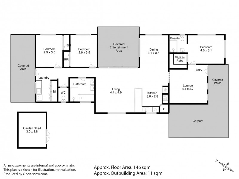 5 Kellaway Street, Ranelagh TAS 7109 Floorplan