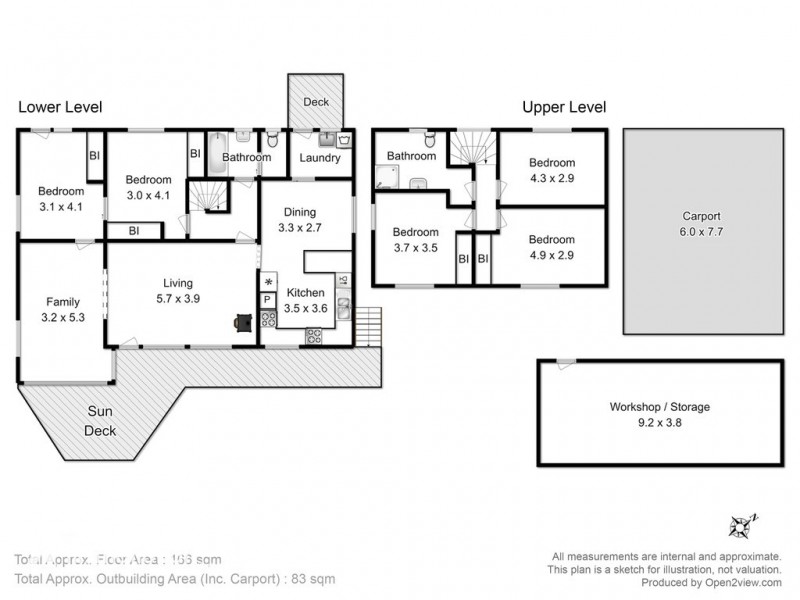 4 Emerald Court, Blackmans Bay TAS 7052 Floorplan