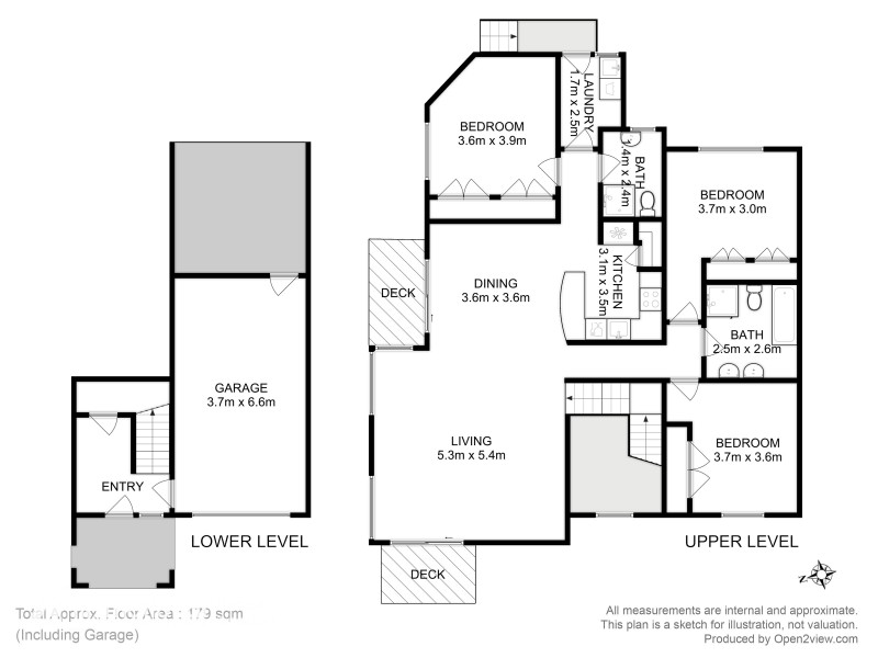 1/46 Willowbend Road, Kingston TAS 7050 Floorplan
