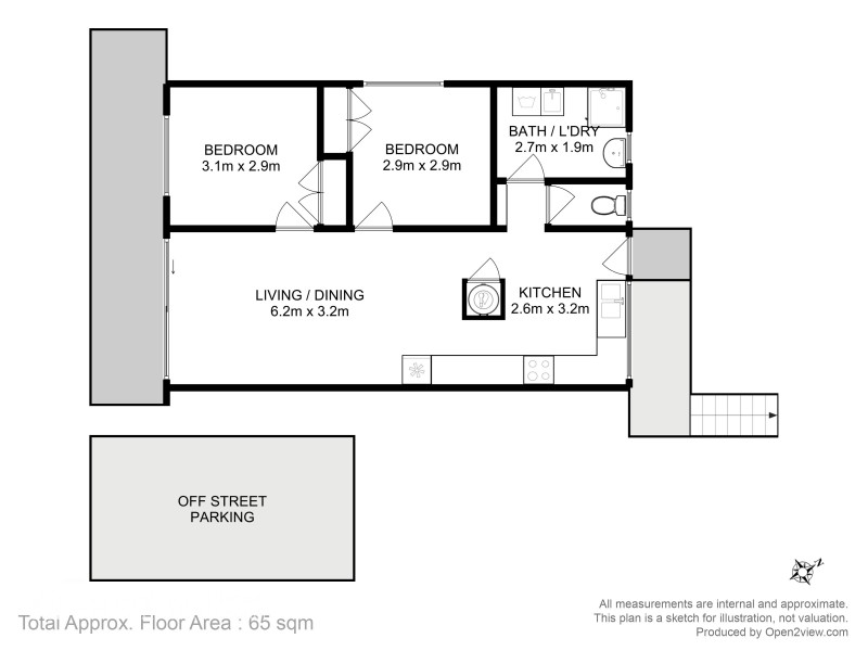 2/9 Browns Road, Kingston TAS 7050 Floorplan