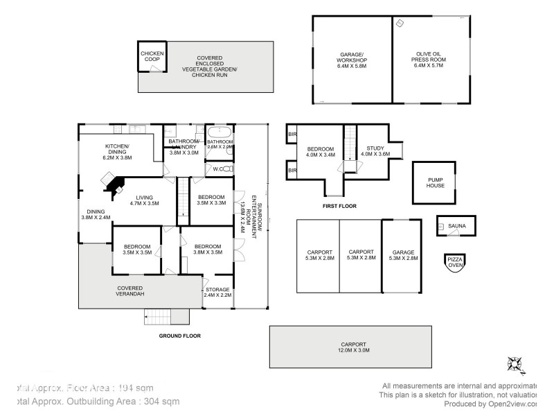 120 McPhersons Road, Adventure Bay TAS 7150 Floorplan