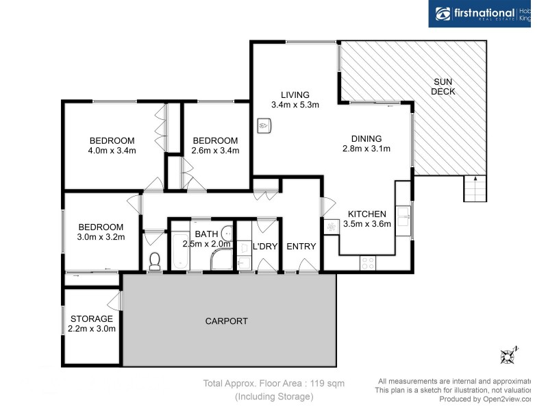 1/4 Dollery Drive, Kingston TAS 7050 Floorplan