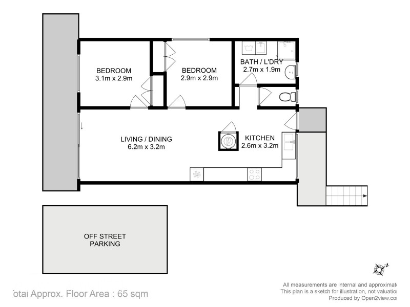 2/9 Browns Road, Kingston TAS 7050 Floorplan