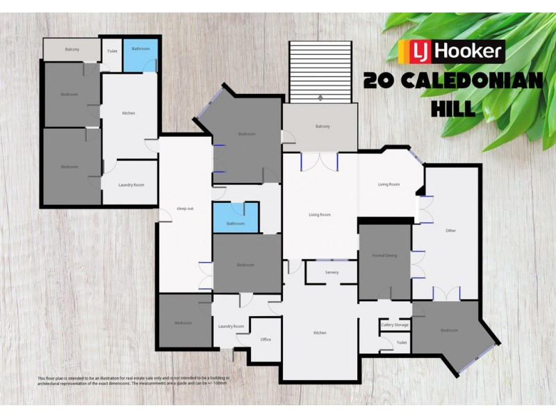 18-20 Caledonian Hill, Gympie QLD 4570 Floorplan