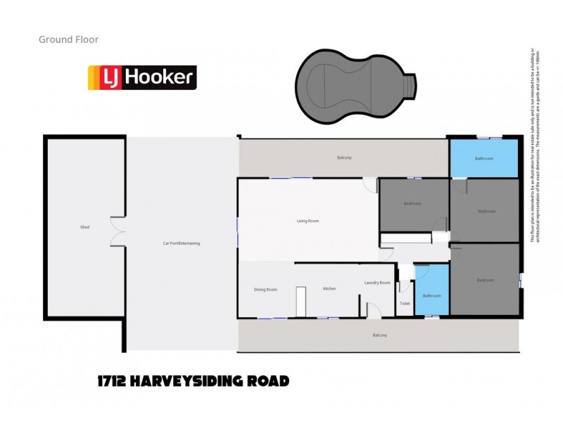 1712 Harvey Siding Road, Curra QLD 4570 Floorplan