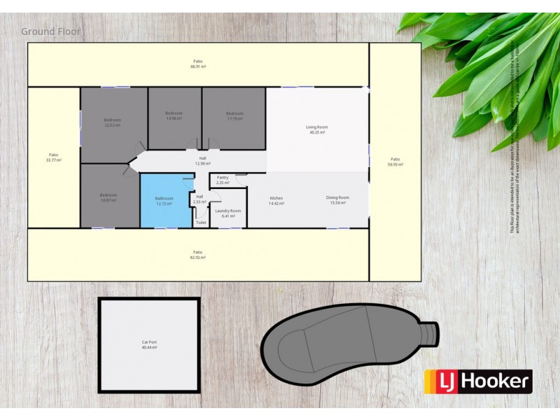 161 Tatnell Road, North Deep Creek QLD 4570 Floorplan