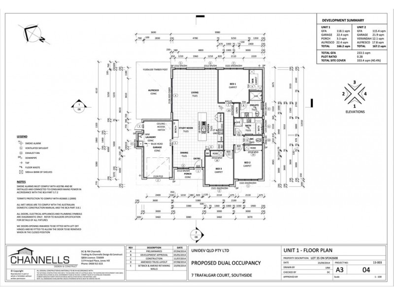 1/7 Trafalgar Court, Southside QLD 4570 Floorplan