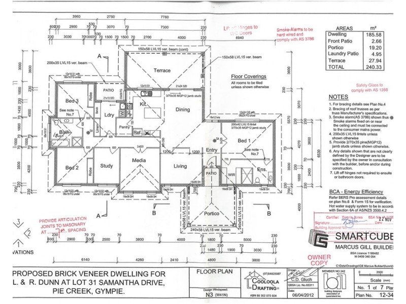 21 Samantha Drive, Pie Creek QLD 4570 Floorplan