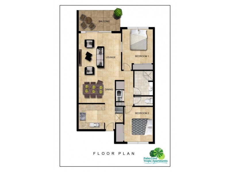 Palm Cove QLD 4879 Floorplan
