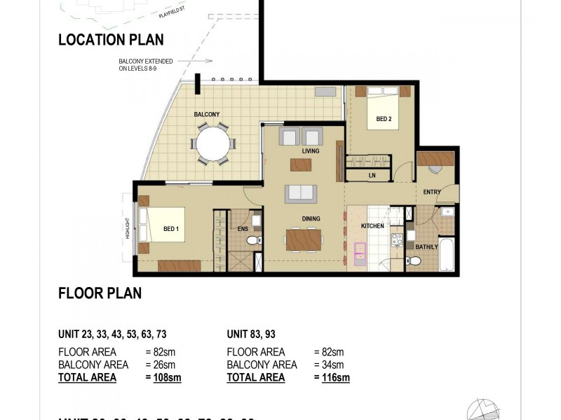 23/51 Playfield Street, Chermside QLD 4032 Floorplan