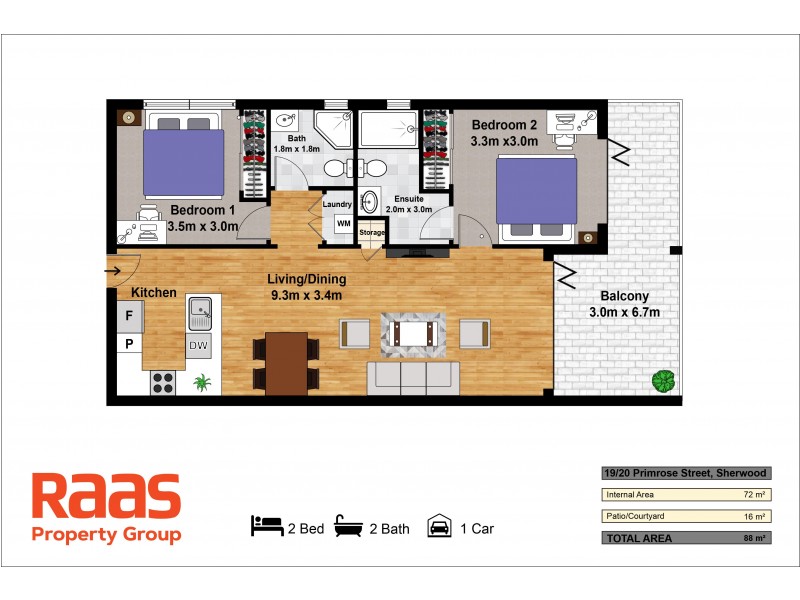 19/20 Primrose Street, Sherwood QLD 4075
