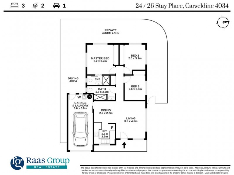 24/26 Stay Place, Carseldine QLD 4034 Floorplan
