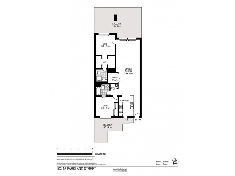 503/15 Parkland Street, Nundah, Nundah QLD 4012 Floorplan