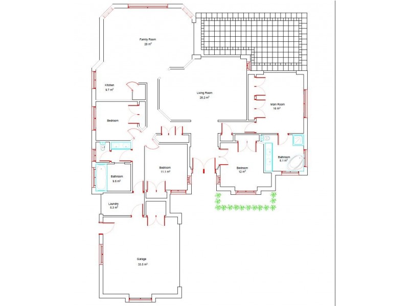 41 Desert Falls Crescent, Parkwood QLD 4214 Floorplan