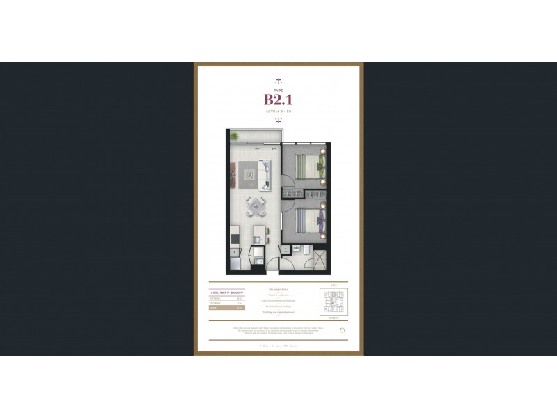 19 Hope Street, South Brisbane QLD 4101 Floorplan