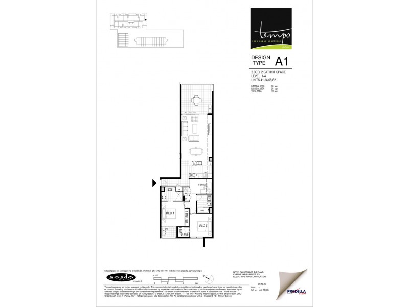 54/20 Donkin St, West End QLD 4101 Floorplan