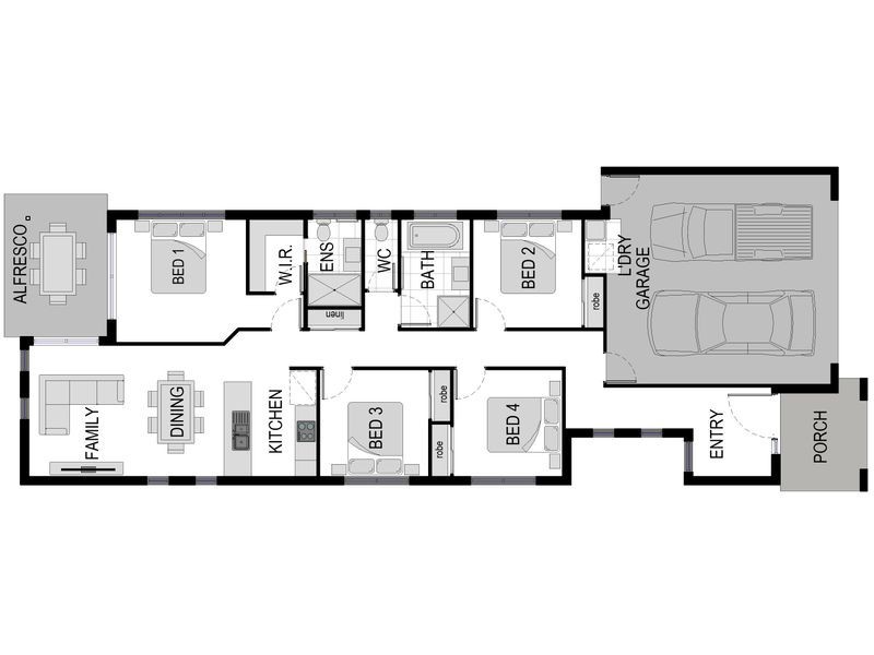 33 Rivina Circuit, Coomera QLD 4209 Floorplan