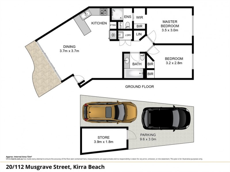 20/112 Musgrave, Kirra QLD 4225 Floorplan