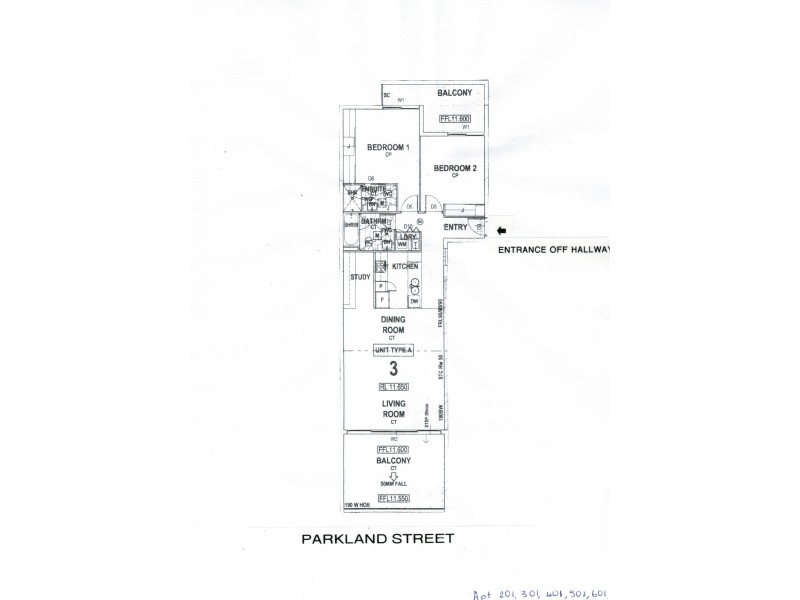 601/15 Parkland Street, Nundah QLD 4012 Floorplan