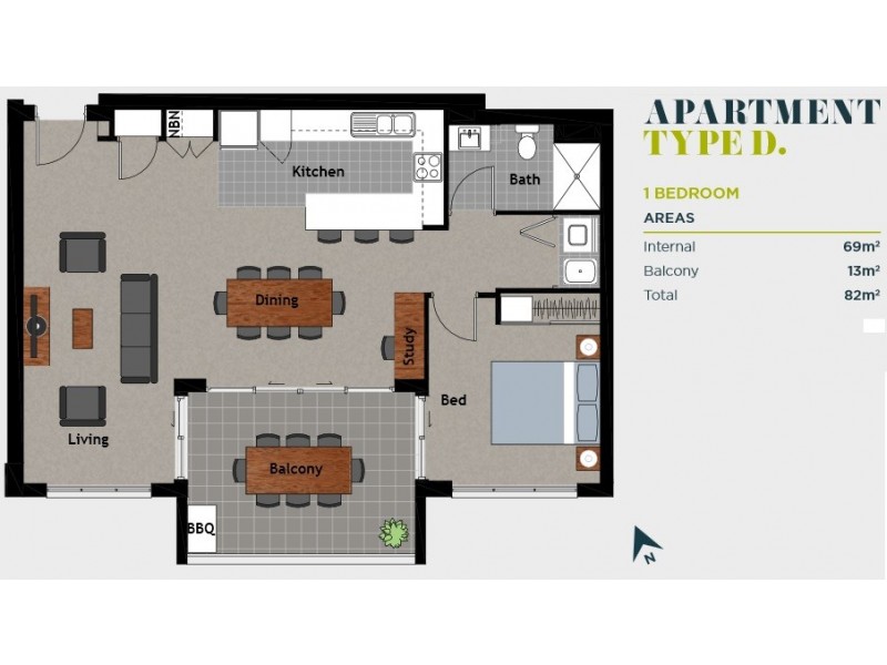 206/27-29 Kingsmill Street, Chermside QLD 4032 Floorplan