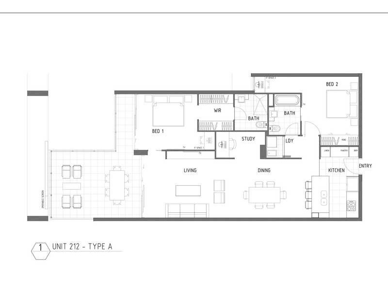 612/23 Parkland Street, Nundah QLD 4012 Floorplan
