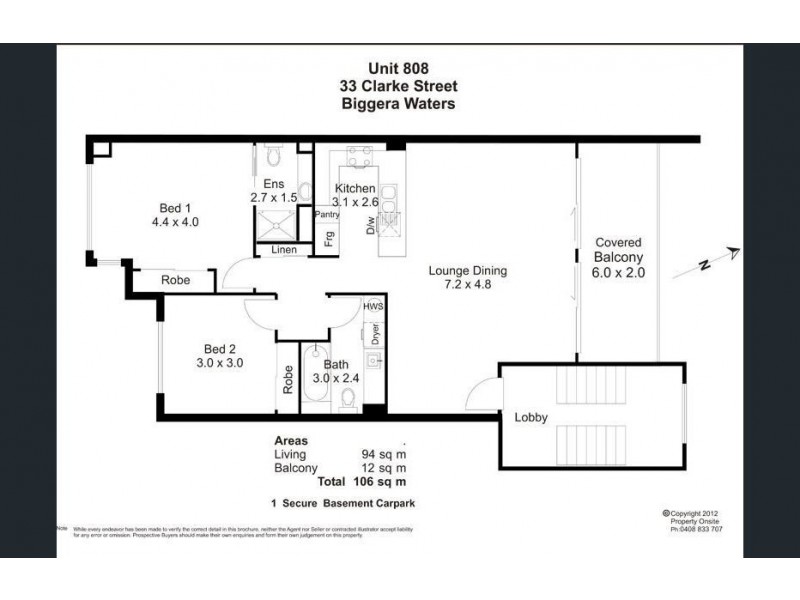 808/33 Clark Street, Biggera Waters QLD 4216