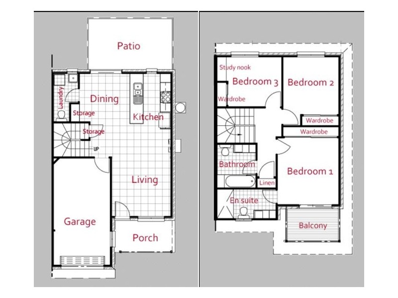 14/86 Jutland Street, Oxley QLD 4075 Floorplan